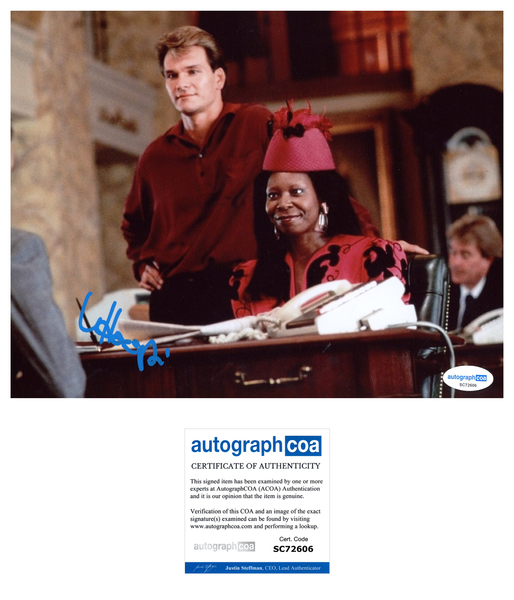 Whoopi Goldberg Ghost Signed Autograph 8x10 Photo ACOA