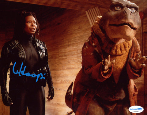 Whoopi Goldberg Theodore Signed Autograph 8x10 Photo ACOA