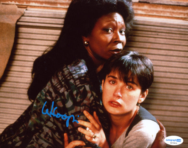 Whoopi Goldberg Ghost Signed Autograph 8x10 Photo ACOA