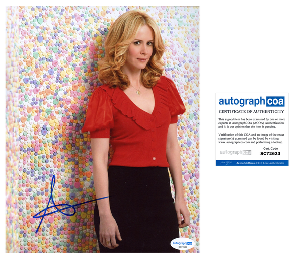 Sarah Paulson American Horror Story Signed Autograph 8x10 Photo ACOA