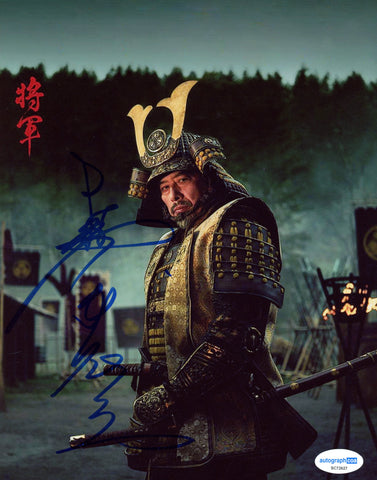 Hiroyuki Sanada Shogun Signed Autograph 8x10 Photo ACOA