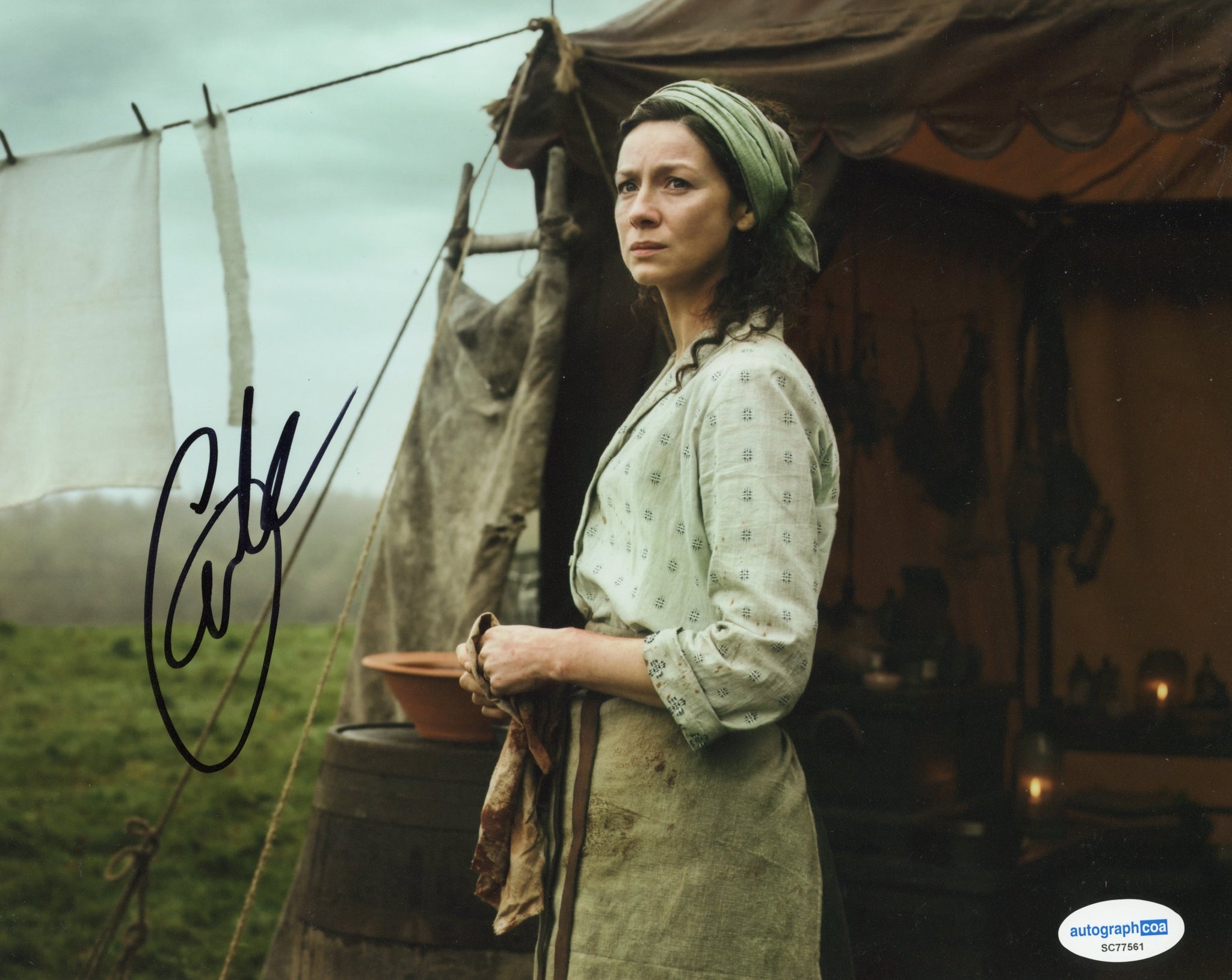 Caitriona Balfe Outlander Signed Autograph 8x10 Photo ACOA