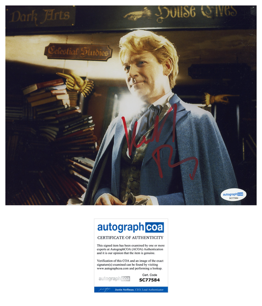 Kenneth Branagh Harry Potter Signed Autograph 8x10 Photo ACOA
