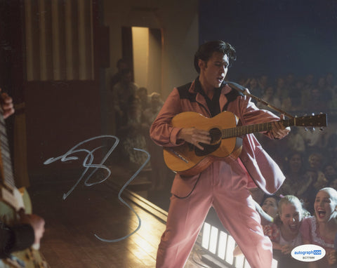 Austin Butler Elvis Signed Autograph 8x10 Photo ACOA