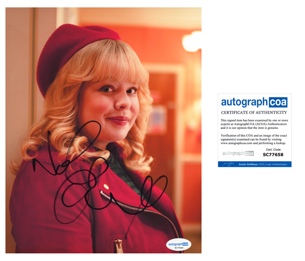 Nicola Coughlan Doctor Who Signed Autograph 8x10 Photo ACOA