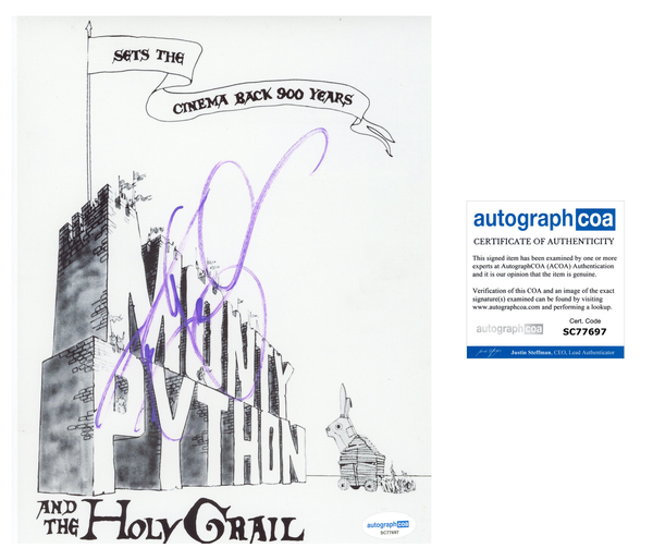 Terry Gilliam Monty Python Signed Autograph 8x10 Photo ACOA