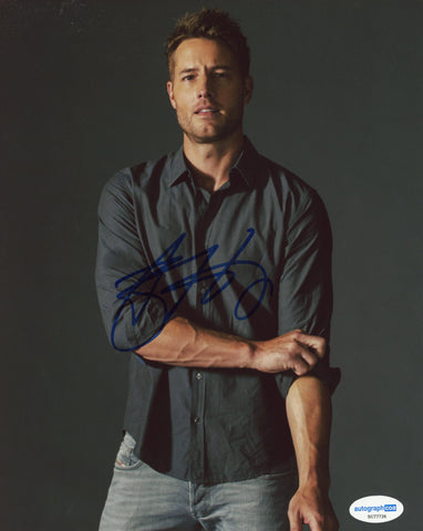Justin Hartley Tracker Signed Autograph 8x10 Photo ACOA