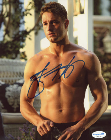 Justin Hartley This is Us Signed Autograph 8x10 Photo ACOA