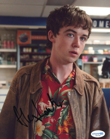 Alex Lawther End of the World Signed Autograph 8x10 Photo ACOA