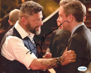 Andy Serkis Black Panther Signed Autograph 8x10 Photo ACOA