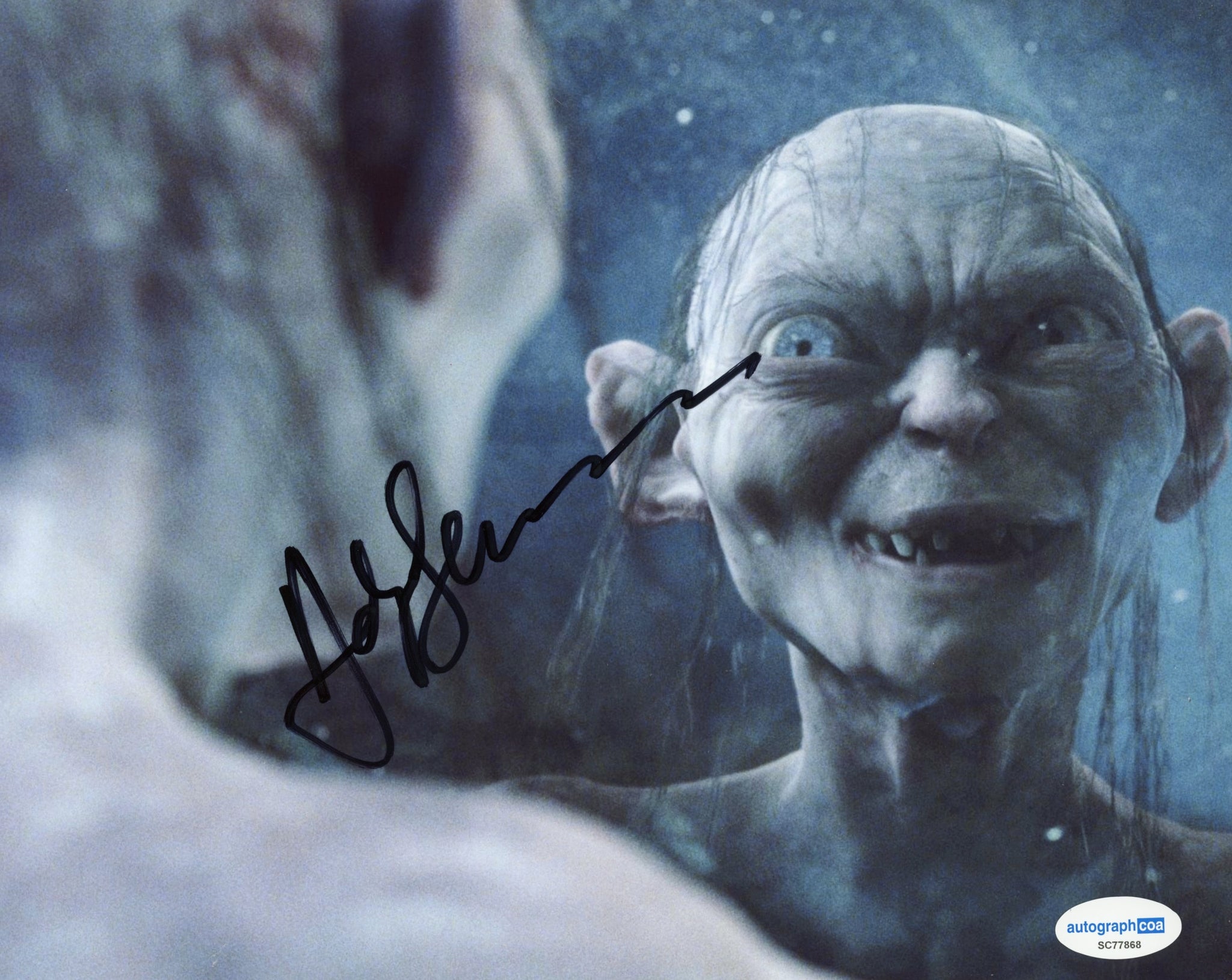 Andy Serkis Lord of the Rings Signed Autograph 8x10 Photo ACOA