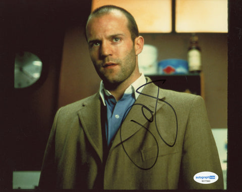 Jason Statham Lock Stock Signed Autograph 8x10 Photo ACOA