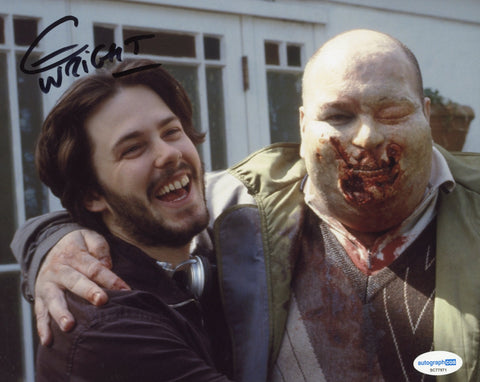 Edgar Wright Shawn of the Dead Signed Autograph 8x10 Photo ACOA