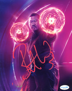 Benedict Wong Doctor Strange Signed Autograph 8x10 Photo ACOA