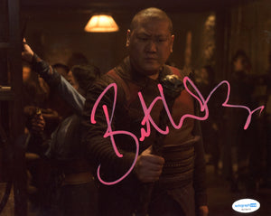 Benedict Wong Doctor Strange Signed Autograph 8x10 Photo ACOA