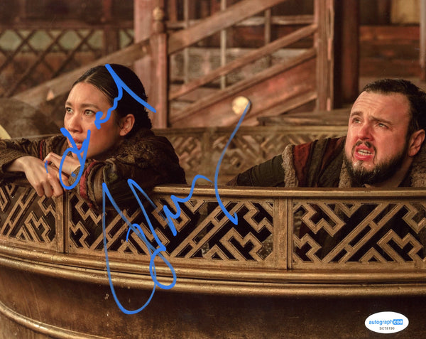 Jess Hong John Bradley Three Body Problem Signed Autograph 8x10 Photo ACOA