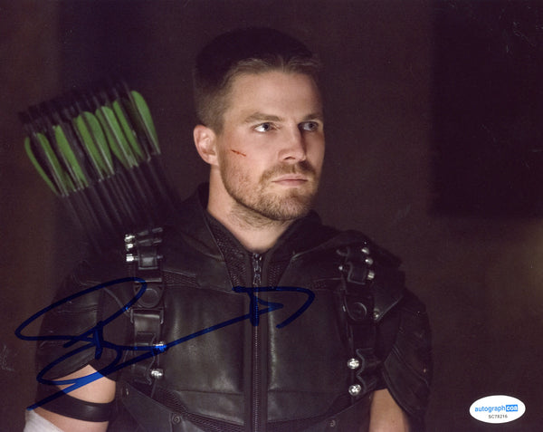 Stephen Amell Arrow Signed Autograph 8x10 Photo ACOA