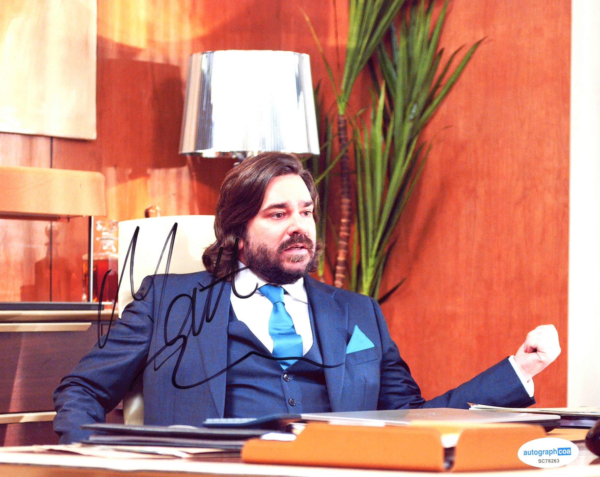 Matt Berry IT Crowd Signed Autograph 8x10 Photo ACOA