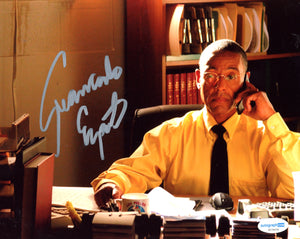 Giancarlo Esposito Breaking Bad Signed Autograph 8x10 Photo ACOA