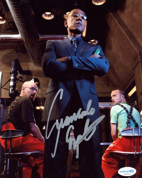 Giancarlo Esposito Breaking Bad Signed Autograph 8x10 Photo ACOA