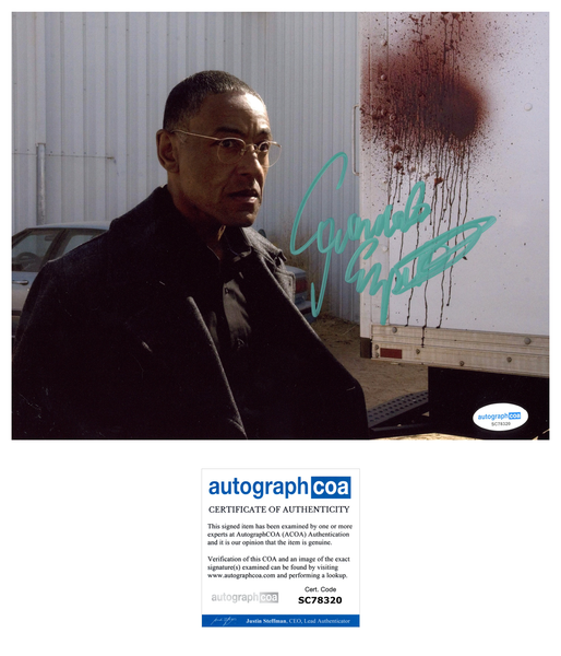 Giancarlo Esposito Breaking Bad Signed Autograph 8x10 Photo ACOA