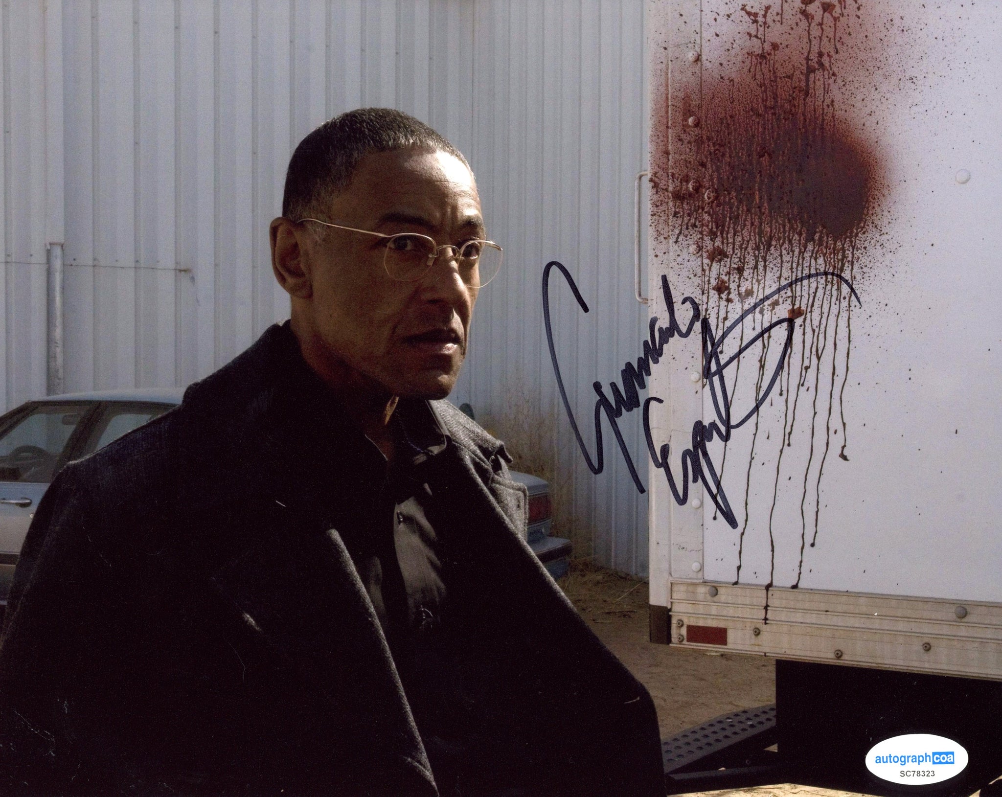 Giancarlo Esposito Breaking Bad Signed Autograph 8x10 Photo ACOA