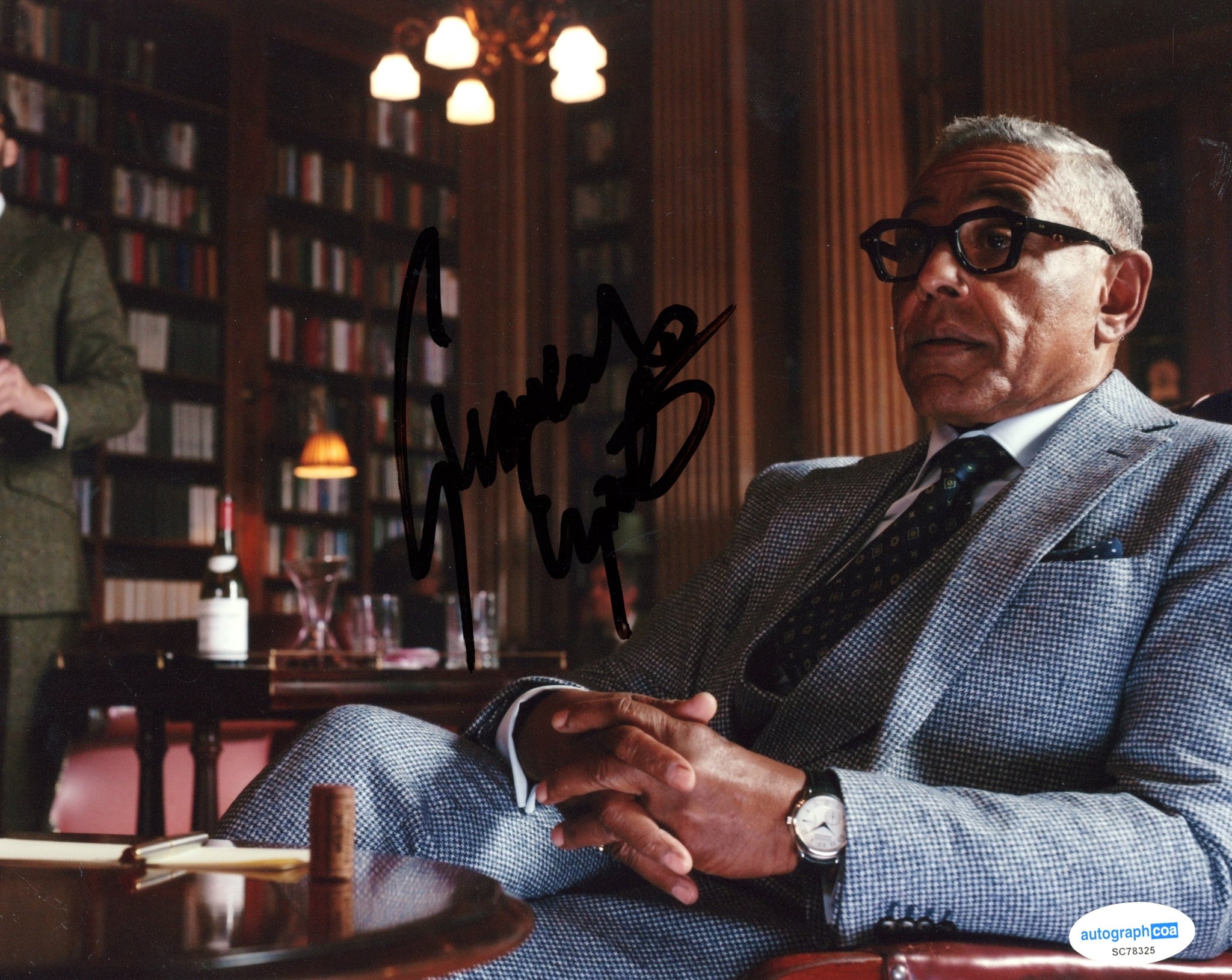 Giancarlo Esposito Gentlemen Signed Autograph 8x10 Photo ACOA