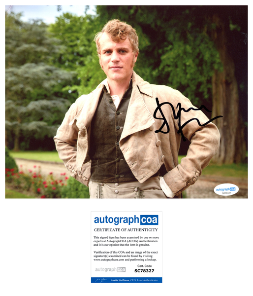 Johnny Flynn Emma Signed Autograph 8x10 Photo ACOA