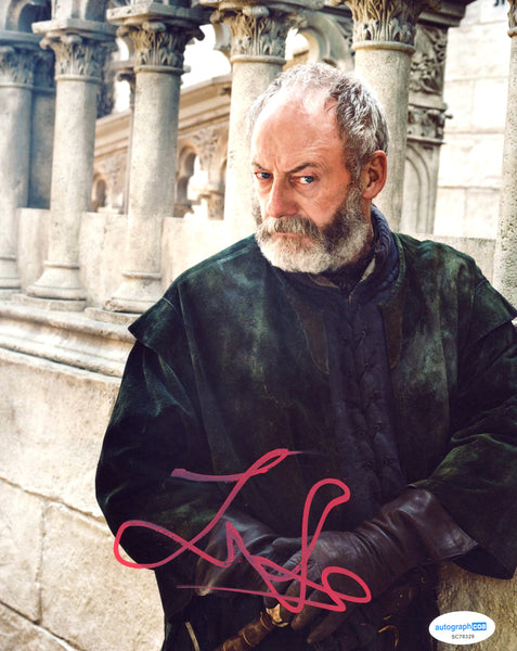 Liam Cunningham Game of Thrones Signed Autograph 8x10 Photo ACOA