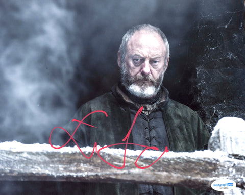 Liam Cunningham Game of Thrones Signed Autograph 8x10 Photo ACOA