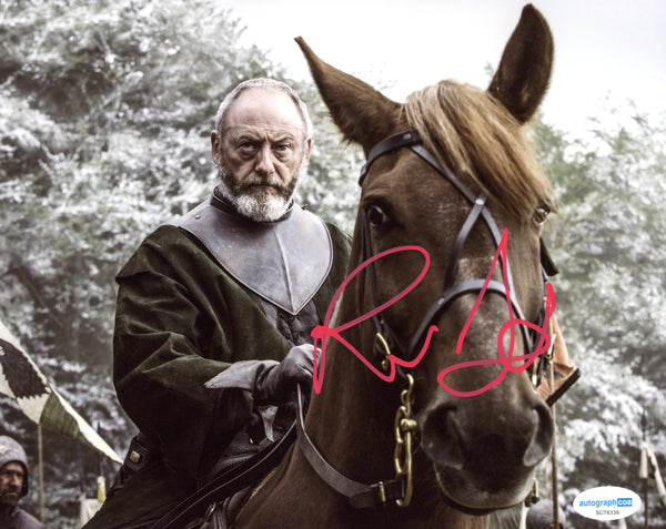 Liam Cunningham Game of Thrones Signed Autograph 8x10 Photo ACOA