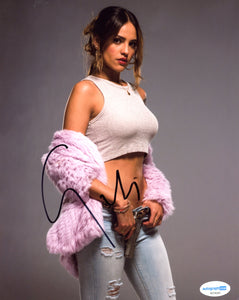 Eiza Gonzalez Baby Driver Signed Autograph 8x10 Photo ACOA