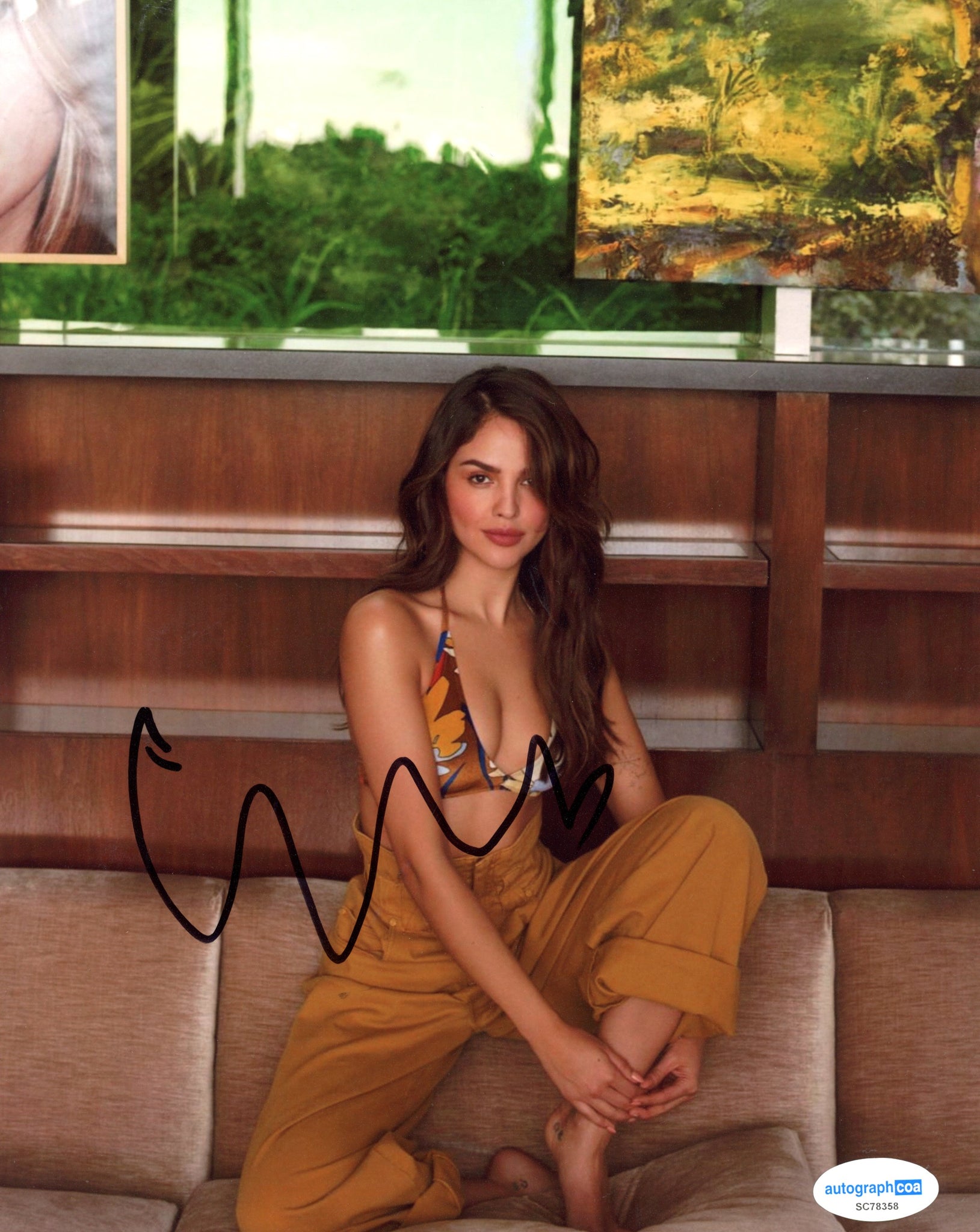 Eiza Gonzalez Sexy Signed Autograph 8x10 Photo ACOA