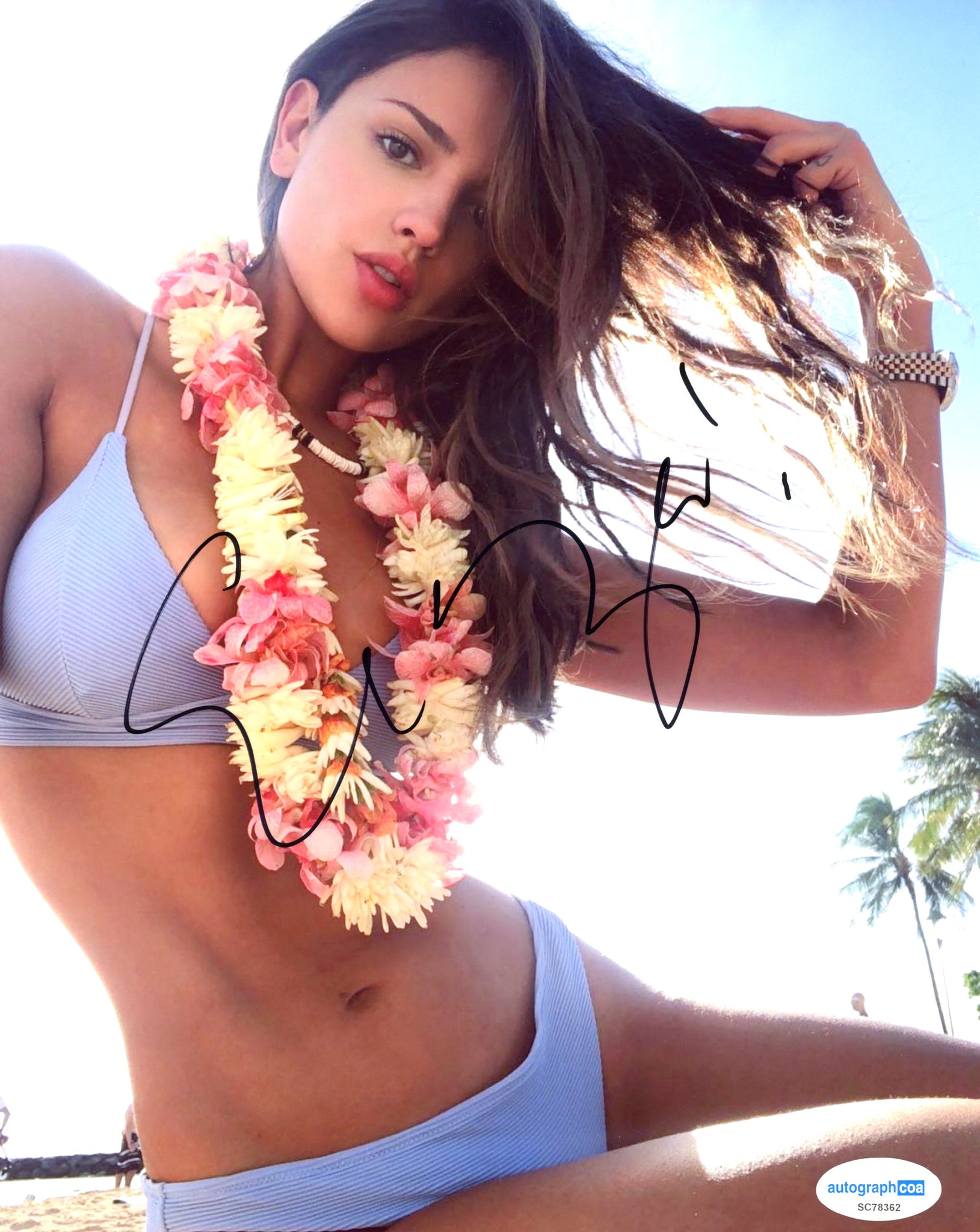 Eiza Gonzalez Sexy Signed Autograph 8x10 Photo ACOA