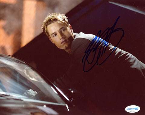 Justin Hartley Smallville Signed Autograph 8x10 Photo ACOA