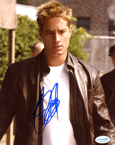 Justin Hartley Smallville Signed Autograph 8x10 Photo ACOA
