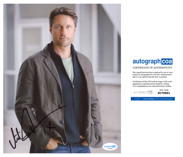 Martin Henderson Virgin River Signed Autograph 8x10 Photo ACOA