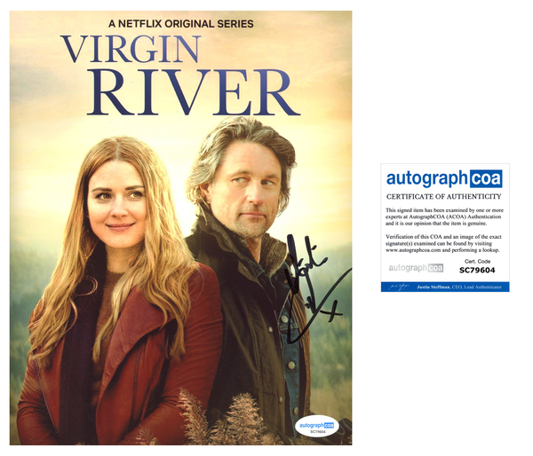 Martin Henderson Virgin River Signed Autograph 8x10 Photo ACOA