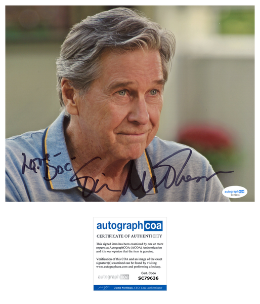 Tim Matheson Virgin River Signed Autograph 8x10 Photo ACOA