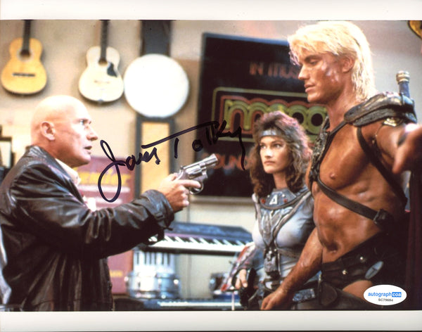 James Tolkan Masters Signed Autograph 8x10 Photo ACOA