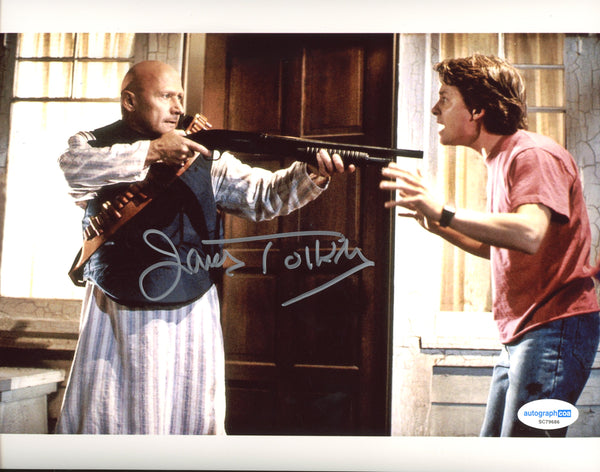 James Tolkan Back Future Signed Autograph 8x10 Photo ACOA