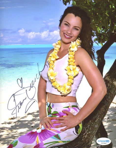 Fran Drescher Sexy Signed Autograph 8x10 Photo ACOA