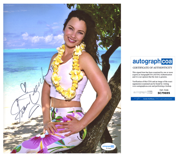 Fran Drescher Sexy Signed Autograph 8x10 Photo ACOA