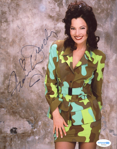 Fran Drescher Sexy Signed Autograph 8x10 Photo ACOA