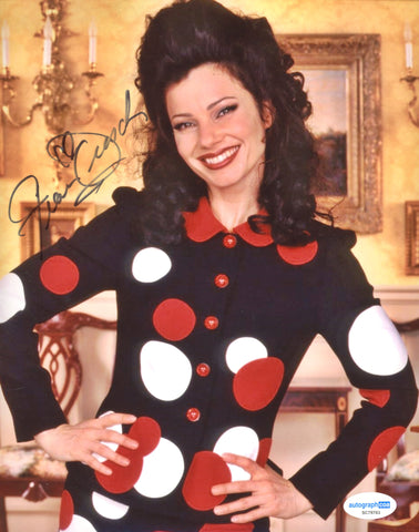 Fran Drescher Sexy Signed Autograph 8x10 Photo ACOA