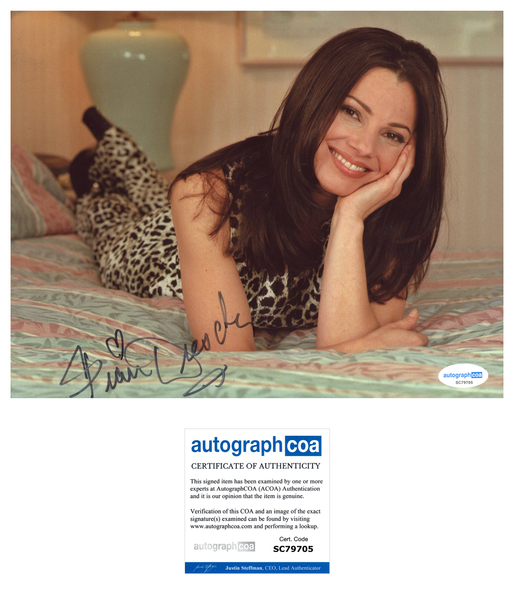 Fran Drescher Sexy Signed Autograph 8x10 Photo ACOA