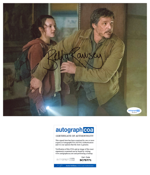 Bella Ramsey Last of Us Signed Autograph 8x10 Photo ACOA