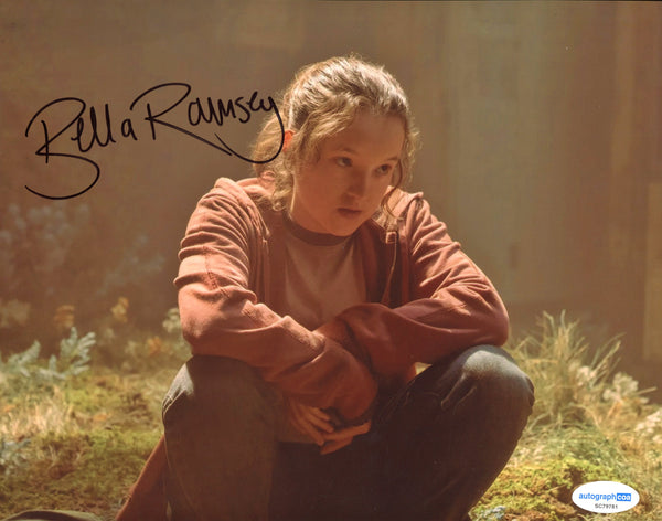 Bella Ramsey Last of Us Signed Autograph 8x10 Photo ACOA