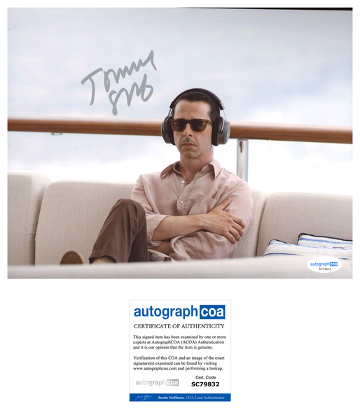 Jeremy Strong Succession Signed Autograph 8x10 Photo ACOA