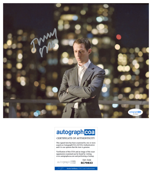 Jeremy Strong Succession Signed Autograph 8x10 Photo ACOA